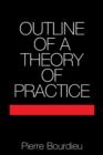 Image for Outline of a theory of practice