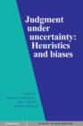 Image for Judgement under uncertainty: heuristics and biases