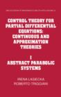 Image for Control theory for partial differential equations: continuous and approximation theories