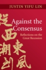 Image for Against the Consensus: Reflections on the Great Recession
