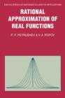 Image for Rational approximation of real functions