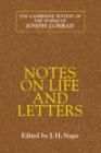 Image for Notes on life and letters