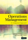 Image for Operations management: an integrated approach