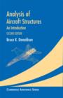 Image for Analysis of aircraft structures: an introduction