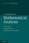 Image for A course in mathematical analysis