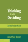 Image for Thinking and Deciding