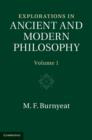 Image for Explorations in Ancient and Modern Philosophy 2 Volume Hardback Set