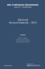 Image for Advanced Structural Materials - 2010: Volume 1276