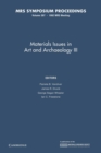 Image for Materials Issues in Art and Archaeology III: Volume 267