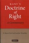 Image for Kant&#39;s Doctrine of Right : A Commentary