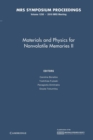 Image for Materials and Physics for Nonvolatile Memories II: Volume 1250