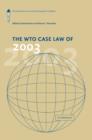 Image for The WTO Case Law of 2003