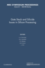 Image for Gate Stack and Silicide Issues in Silicon Processing: Volume 611