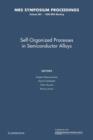 Image for Self-Organized Processes in Semiconductor Alloys: Volume 583