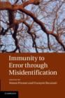 Image for Immunity to Error through Misidentification