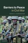 Image for Barriers to Peace in Civil War