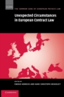 Image for Unexpected Circumstances in European Contract Law