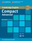 Image for Compact advanced: Teacher&#39;s book
