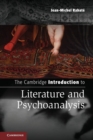 Image for The Cambridge Introduction to Literature and Psychoanalysis