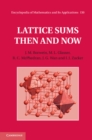 Image for Lattice Sums Then and Now : 150