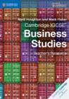 Image for Cambridge IGCSE (R) Business Studies Teacher's Resource CD-ROM