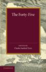Image for The forty-five  : a narrative of the last Jacobite rising by several contemporary hands