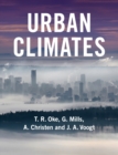Image for Urban climates