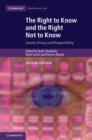 Image for The Right to Know and the Right Not to Know