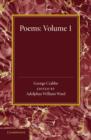 Image for Poems: Volume 1
