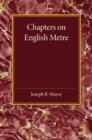 Image for Chapters on English Metre
