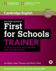Image for First for Schools Trainer Six Practice Tests with Answers and Teachers Notes with Audio