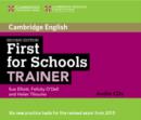 Image for First for schools: Trainer audio CDs