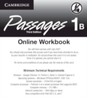 Image for Passages Level 1 Online Workbook B Activation Code Card