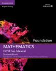 Image for GCSE mathematics for EdexcelFoundation,: Student book