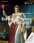 Image for Cambridge International AS Level European History 1789-1917