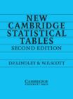 Image for New Cambridge statistical tables
