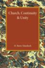 Image for Church, Continuity and Unity