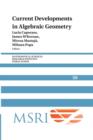 Image for Current developments in algebraic geometry