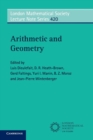 Image for Arithmetic and Geometry