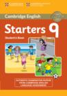 Image for Cambridge English Young Learners 9 Starters Student&#39;s Book