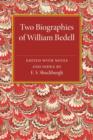 Image for Two biographies of William Bedell  : with a selection of his letters and an unpublished treatise