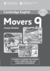 Image for Cambridge English young learners 9  : authentic examination papers from Cambridge English: Movers answer booklet