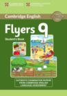 Image for Cambridge English Young Learners 9 Flyers Student&#39;s Book