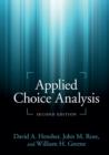 Image for Applied Choice Analysis