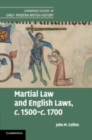 Image for Martial Law and English Laws, c.1500–c.1700