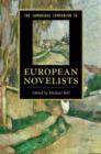 Image for The Cambridge companion to European novelists