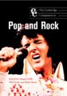 Image for The Cambridge companion to pop and rock