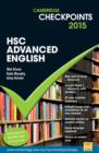 Image for Cambridge Checkpoints HSC Advanced English 2015