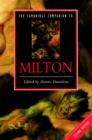 Image for The Cambridge companion to Milton