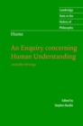 Image for Hume: An Enquiry Concerning Human Understanding: And Other Writings
